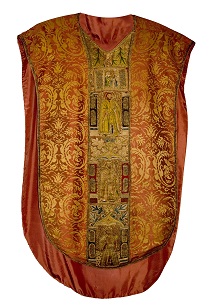 Fig 1b thumb Vaux Chasuble Standish Vestment front